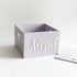 Personalized Star Box Cursive - Lilac